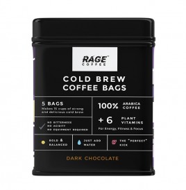 Rage Coffee Cold Brew Coffee Dark Chocolate  Tin  250 grams